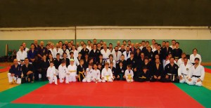 Foto partecipanti alla manifestazione nazionale di jujitsu